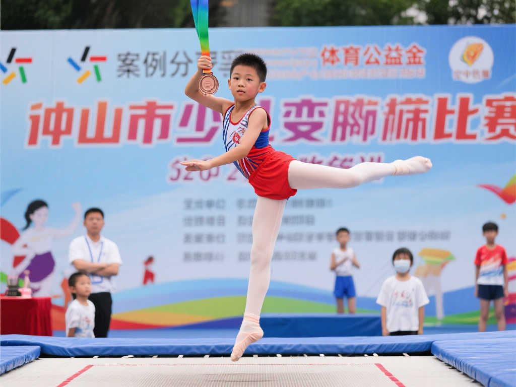 空中芭蕾”绽放光芒,体彩公益金助力中山少儿蹦床赛圆满落幕 空中芭蕾”绽放光芒,体彩公益金助力中山少儿蹦床赛圆满落幕